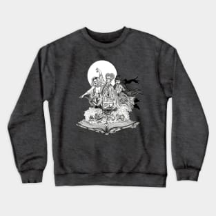 Sanderson Sisters Over Salem Hocus Pocus Crewneck Sweatshirt